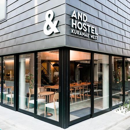 &And Hostel Kuramae West Tokyo prefektur Exteriör bild