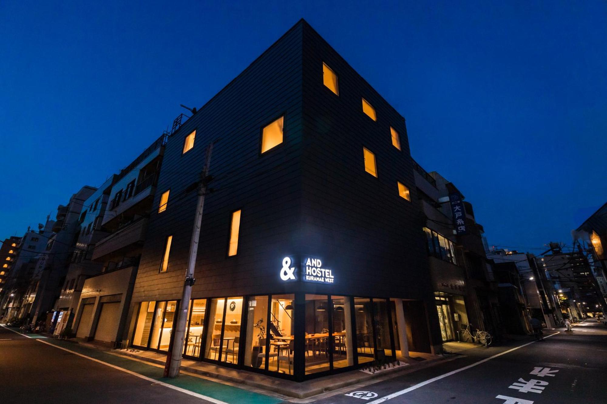 &And Hostel Kuramae West Tokyo prefektur Exteriör bild